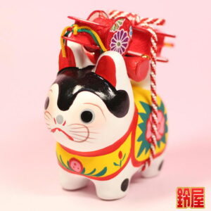安産祈願のプレゼント：張り子犬・デンデン太鼓1