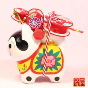 安産祈願のプレゼント：張り子犬・デンデン太鼓3