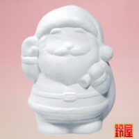 子供会のイベント・絵付け用サンタ：正面画像