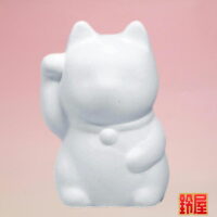 子供会のイベント・絵付け用招き猫:正面画像