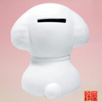 子供会のイベント・絵付け用犬1:背面画像