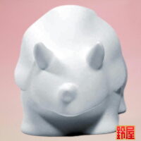 子供会のイベント・絵付け用恐竜1：側面画像