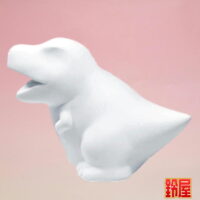 子供会のイベント・絵付け用恐竜2：正面画像