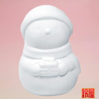 子供会のイベント・絵付け用スノーマン:正面画像